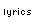 lyrics